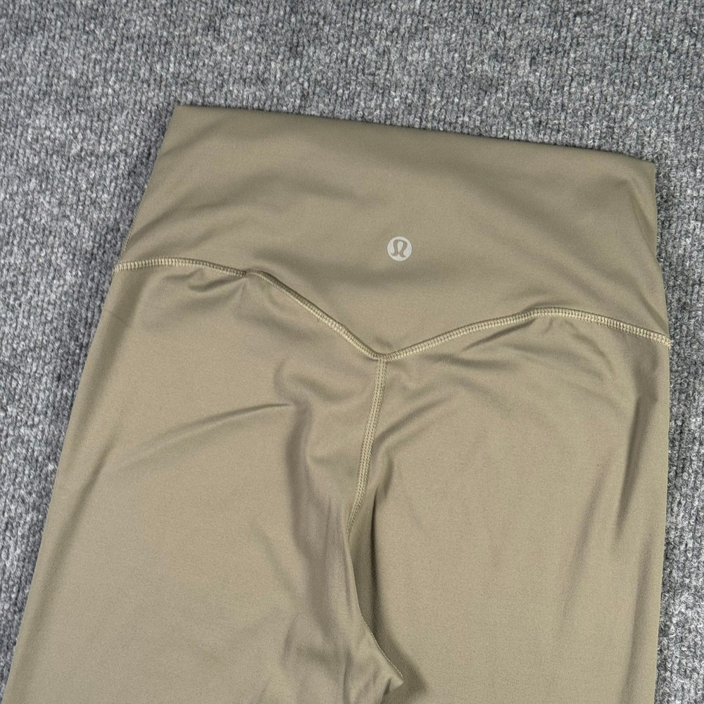 Lululemon Align High-Rise Pant 28" Womens 4 Olive Green Activewear Yoga Pants